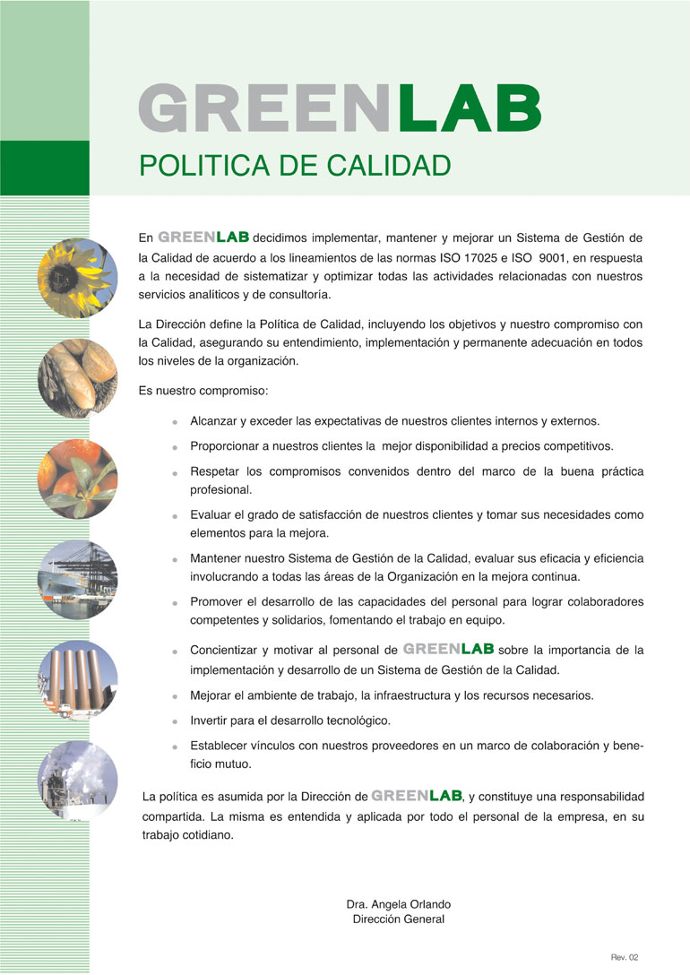 Politica de calidad